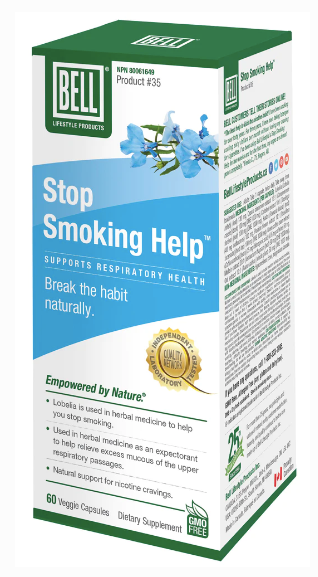 Traitement pour arrêter de fumer - Bell #35 - 60 capsules