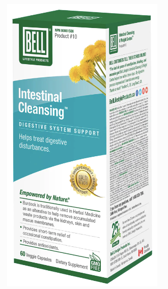 Nettoyage de l'intestin - Bell #10 - 60 capsules