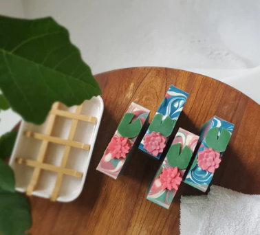 Savon naturel - Lotus - Clé à vie