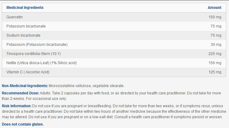 HistaEze - Designs for health - 120 capsules