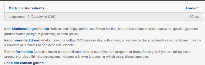 Q-Evail 100 (Ubiquinol, CoQ10), Designs for health - 60 gélules