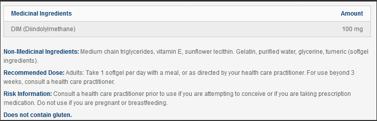 DIM-Evail - Designs for Health - 60 gélules