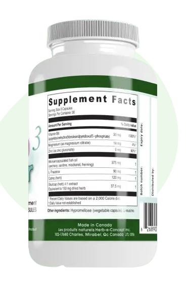 LTO3 Junior - Herb-e-Concept - 90 capsules