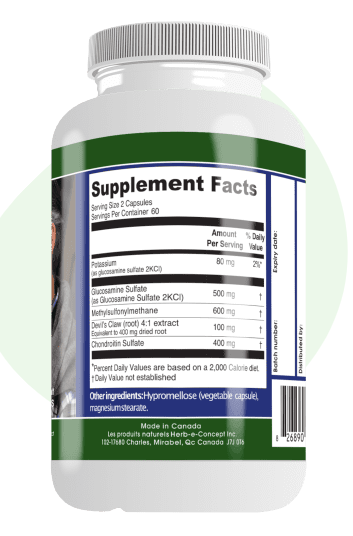 Arthri Concept - Herb-e-Concept - 120 capsules