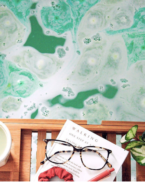 Cubes de bain effervescents - Poire, Miel & Amande - Moi D'abord