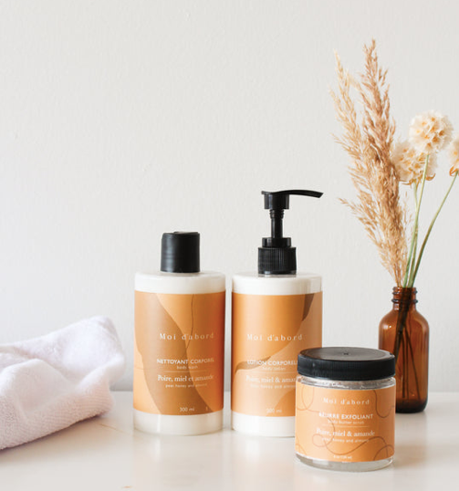 Nettoyant corporel - Poire, Miel & Amande