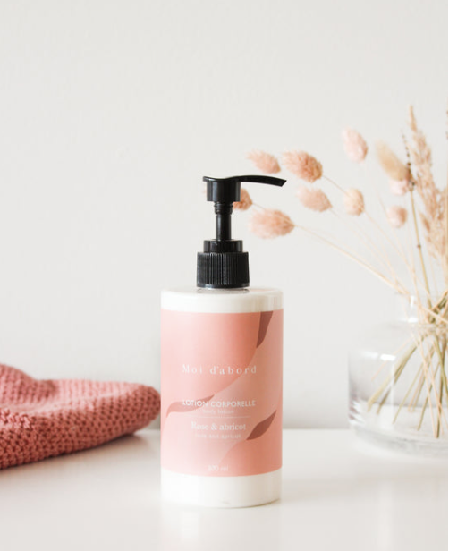 Lotion corporelle - Rose & Abricot