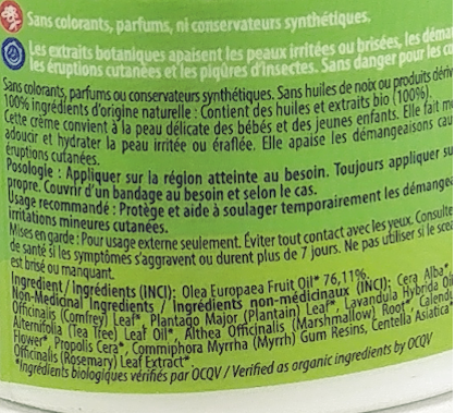 Crème Bobos - Souris Verte