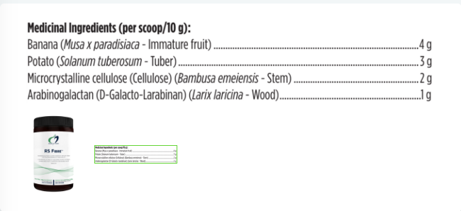 RS Fibre - Designs for health - 300g (poudre)