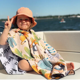 Poncho pour enfants Tijuana - Kawelä