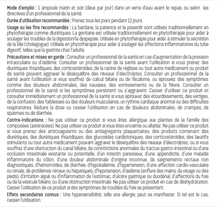 Detox Kit - Détoxification douce 12 jours - Alterra - Herba Santé