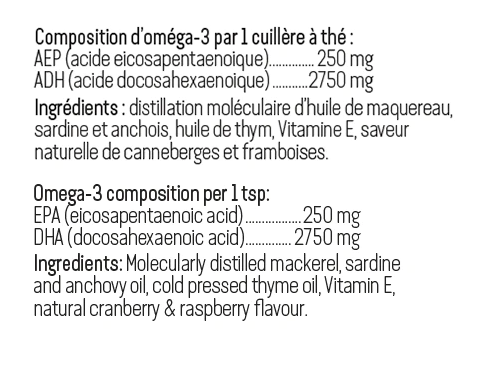 Neuromega - Alterra - Herba Santé - 2 saveurs - 150ml