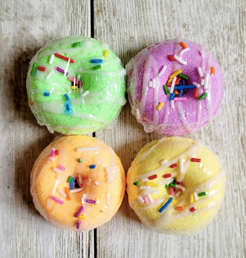 Beignets rigolos - bombes de bain
