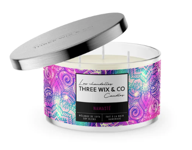 Chandelle Namasté - Three Wix & Co
