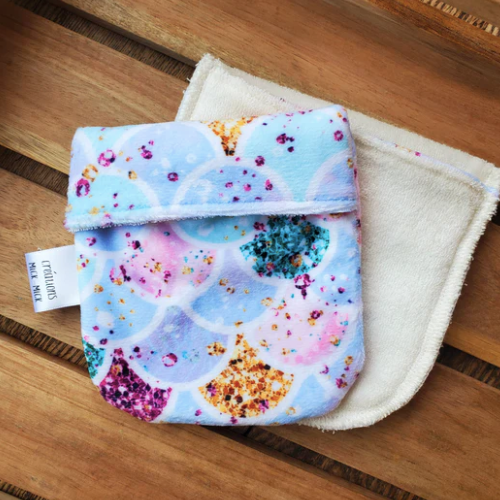 Mitaine de bain Sirène scintillante