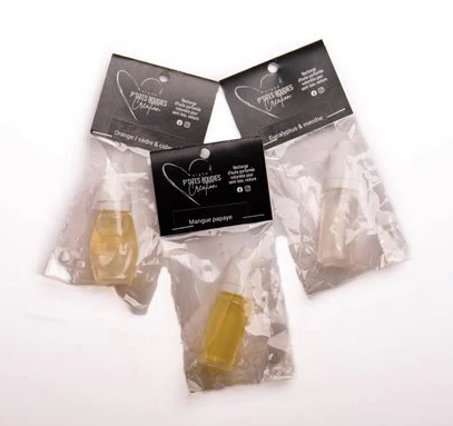 Recharge d'huile parfumée naturelle pour diffuseur voiture P'tites bougies création