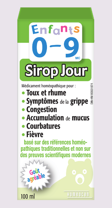 Sirop Jour - 100ml - Enfants 0-9 ans