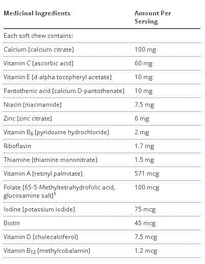 MetaKids Multi Soft Chew - Metagenics - 60 comprimés à mâcher