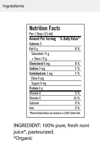 Jus de Noni - Flora - 500ml
