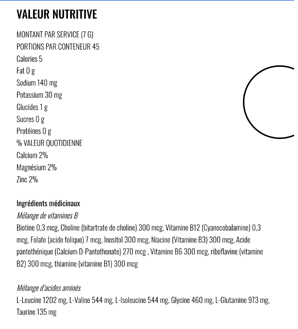 Électrolytes - Mélange d'hydratation - Biosteel - Baies mélangées - 118g (20 portions)