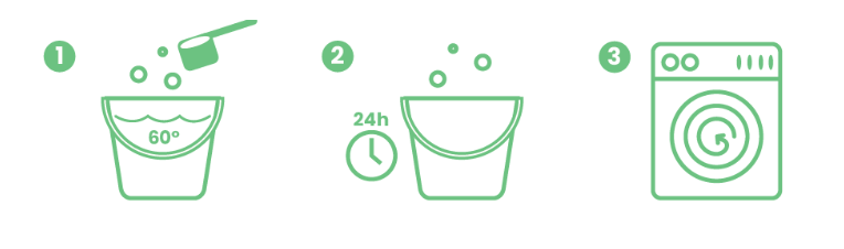 Désincrustant 3 en 1  (Désodorisant, décrassant, détachant) - Souris Verte - 900g