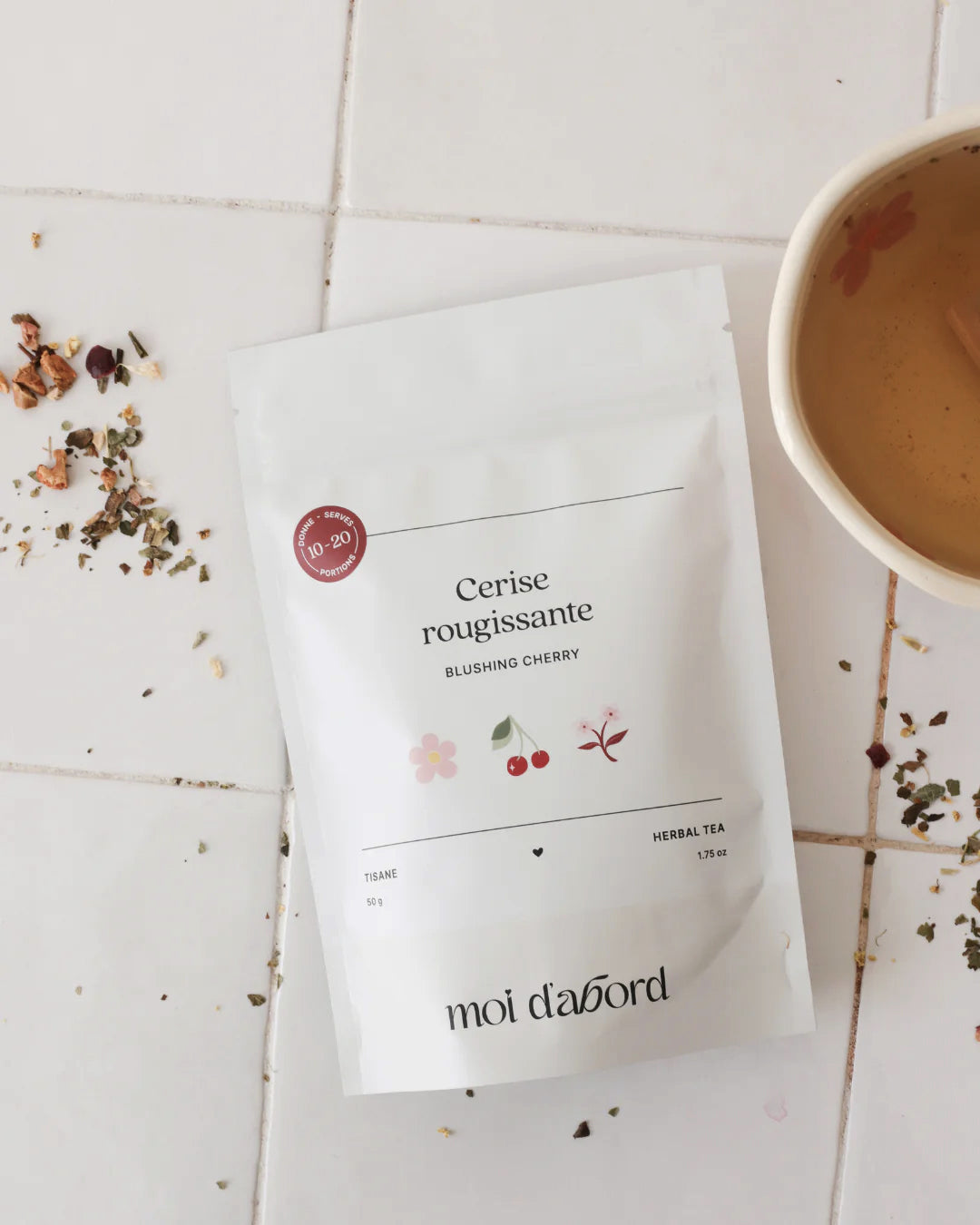 Tisane - Cerise rougissante - Moi D'abord - 50g