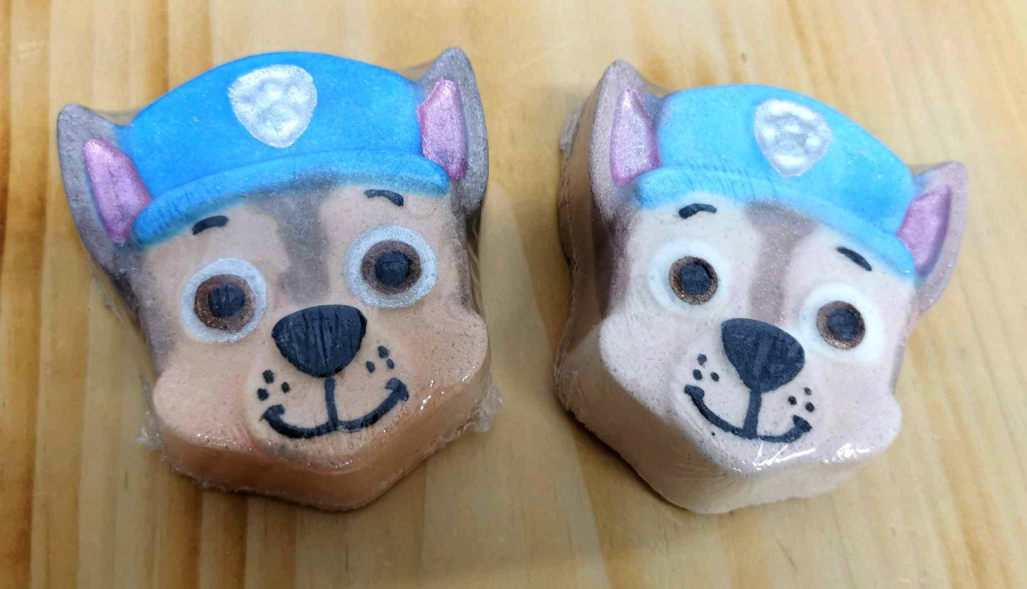 Bombe de bain - Pat Patrouille - Chase (tête)