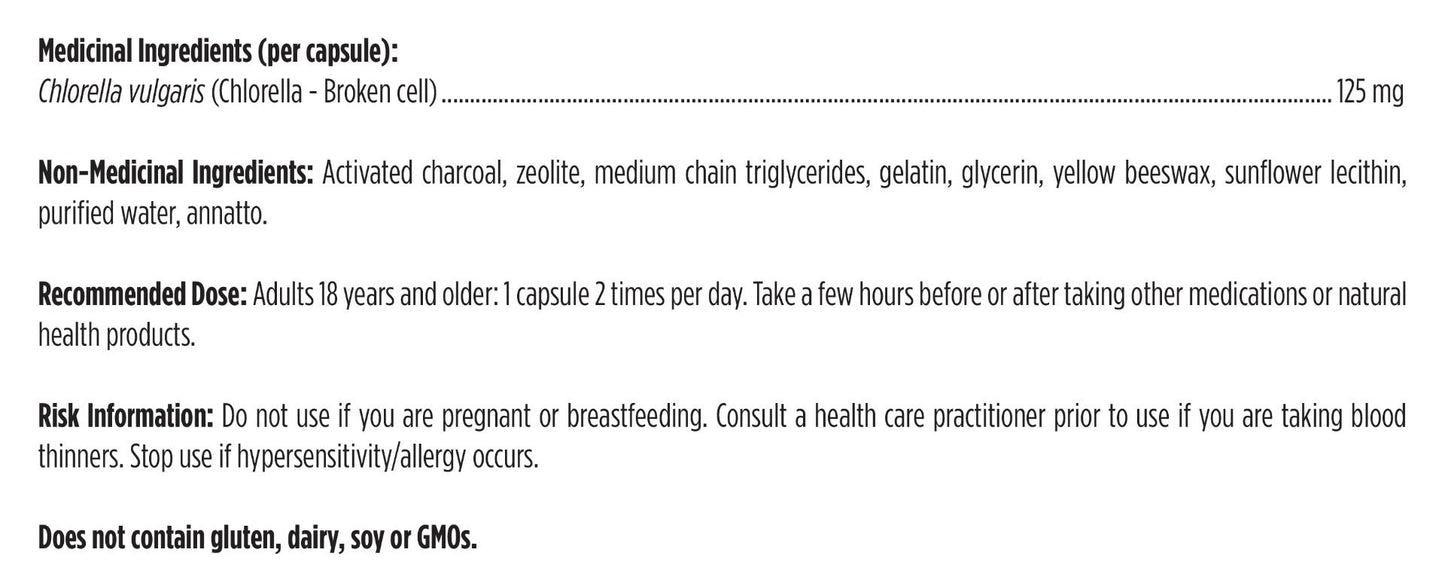 CPB Chlorella - Designs for Health - 60 gélules