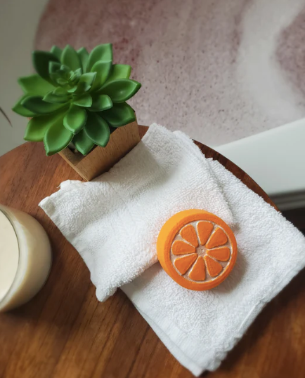 Bombe de bain tangerine