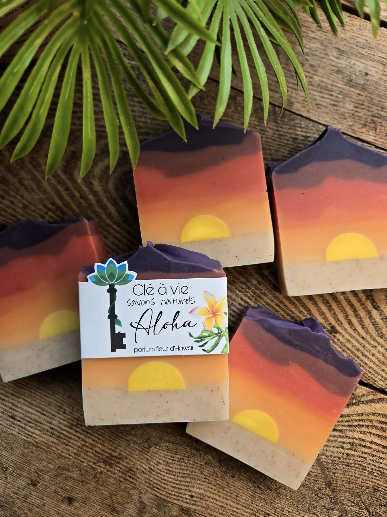 Savon naturel - Aloha - Clé à vie