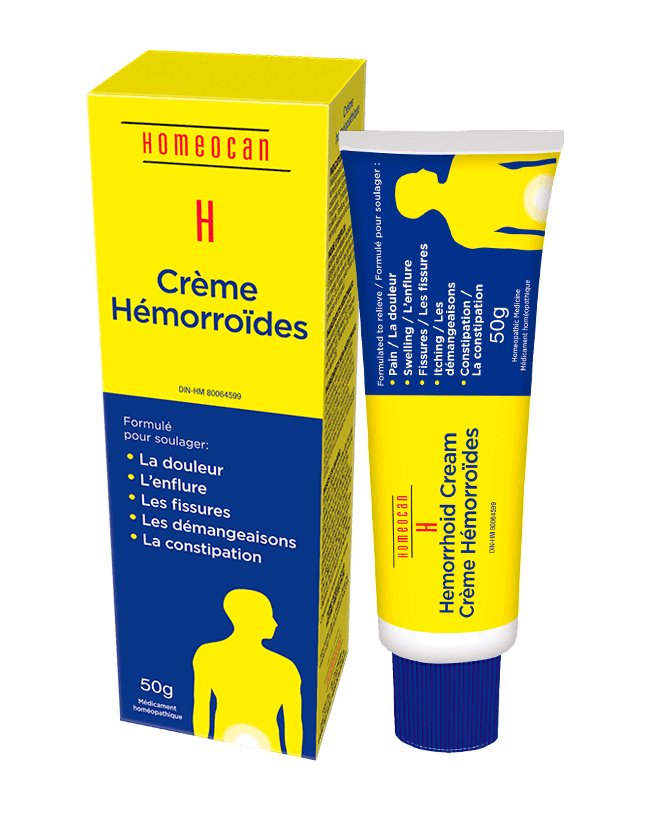 Crème Hémorroïdes - 50g - Homéocan