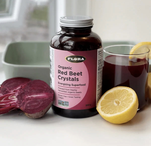 Cristaux de betterave rouge - Flora - 200g