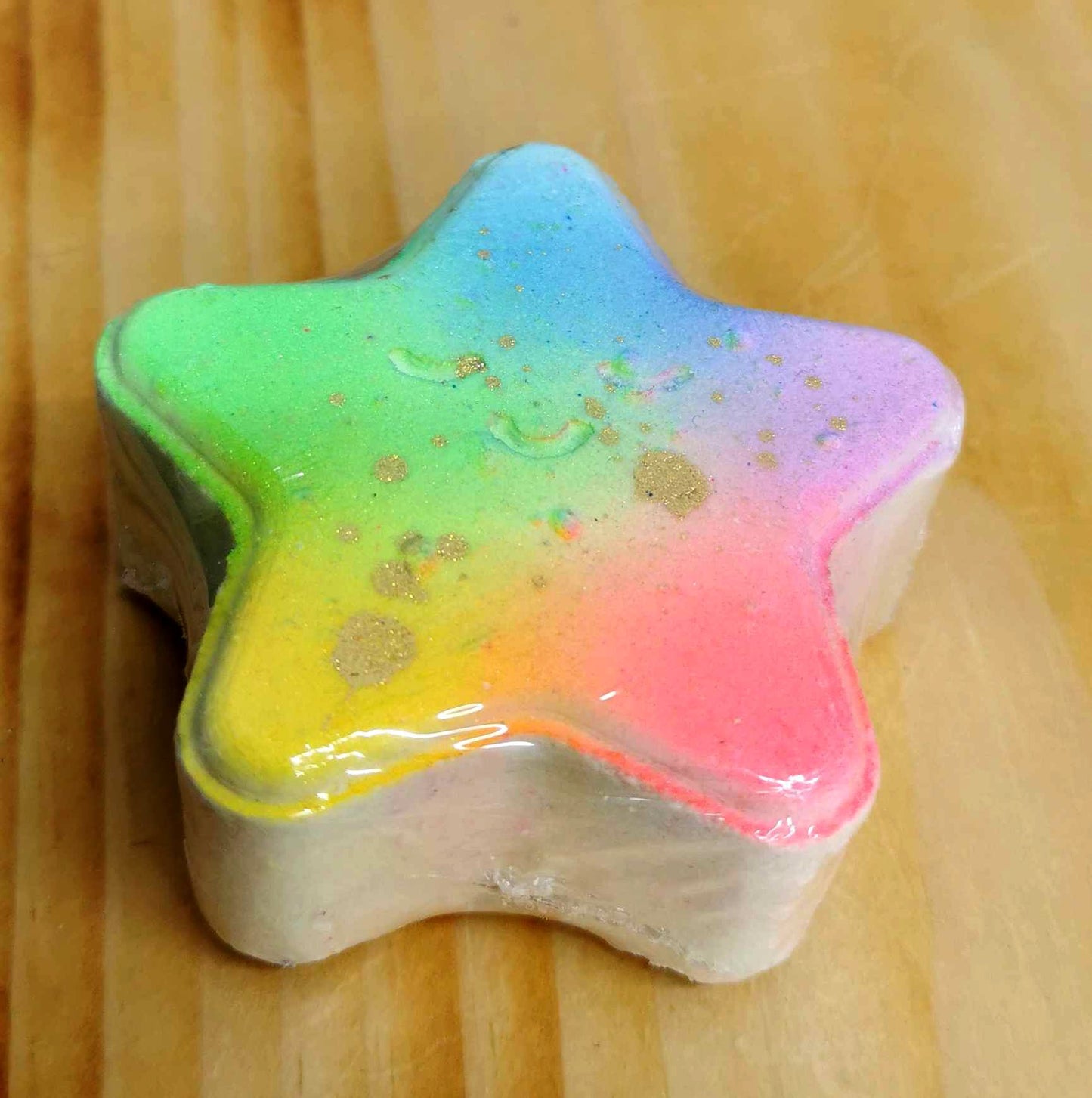 Bombe de bain effervescente - Petite Étoile - Tranche de fruits