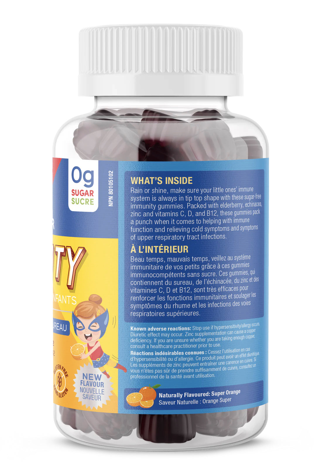 Super immunité pour enfants - Suku Vitamins - 60 gummies