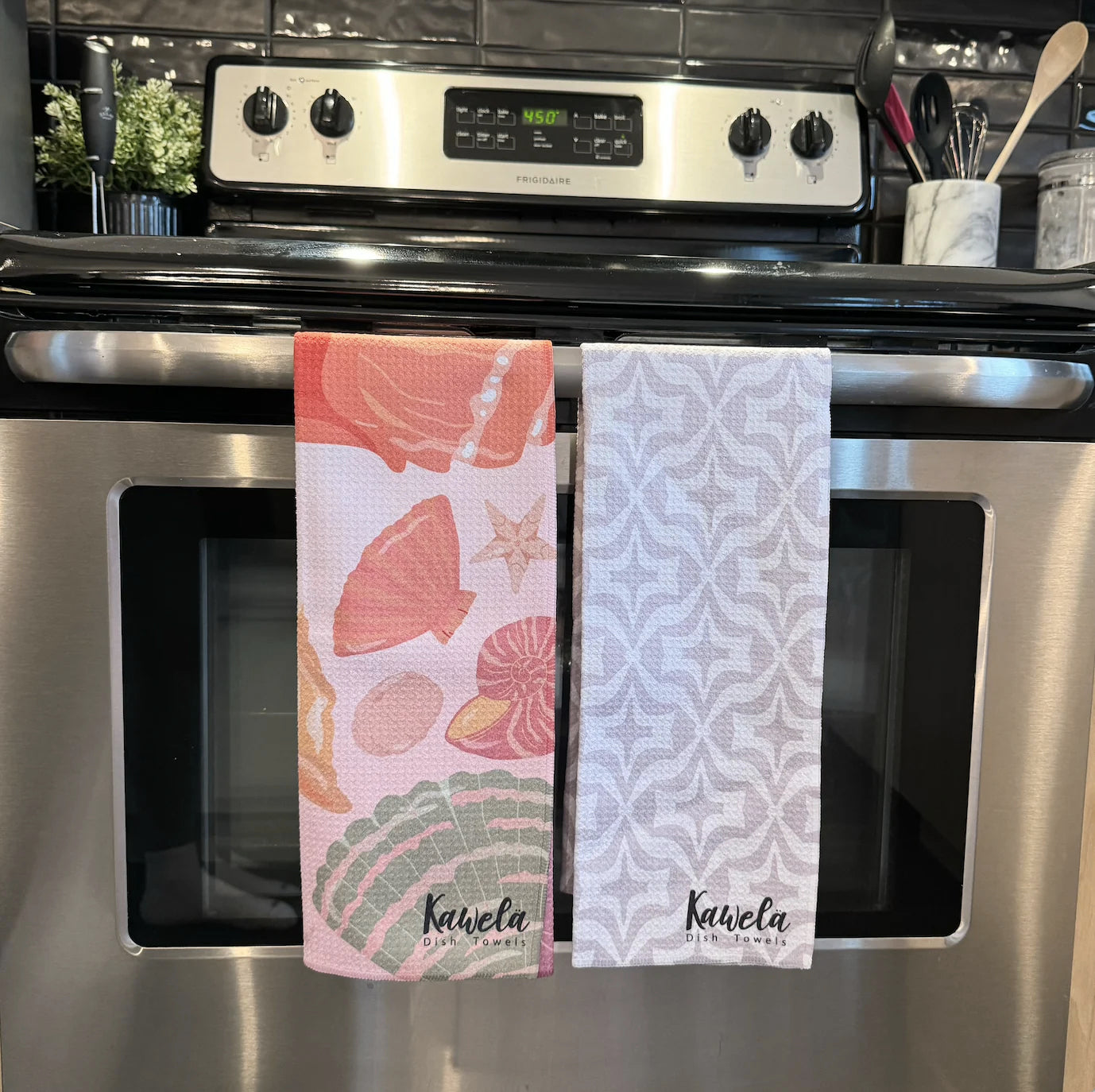 Linges à vaisselle en microfibre - Kawelä - Cape Cod - Paquet de 2