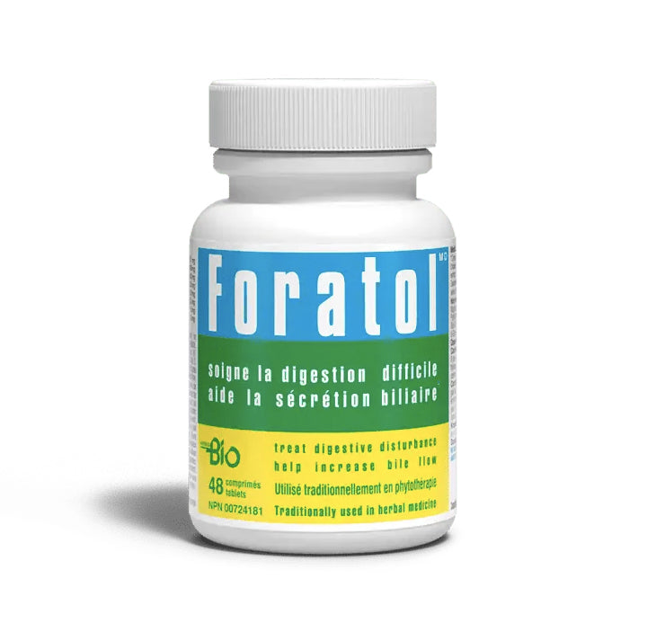 Foratol - Digestion difficile et sécrétion biliaire - Bio-Actif - 48 comprimés