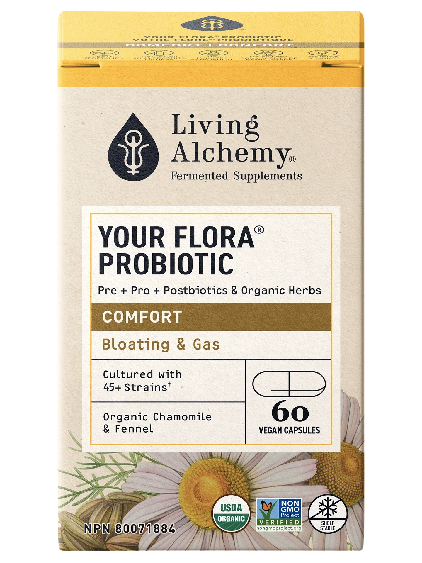 Votre Flore Confort - Living Alchemy - 60 capsules / 120 capsules