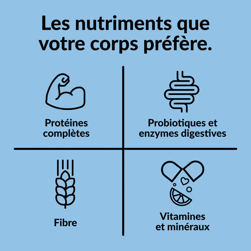 Protéines végétales - Boisson tout-en-un - Good Protein - 2 formats