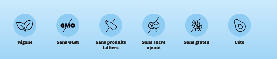 Protéines végétales - Boisson tout-en-un - Frappé à la vanille - Good Protein - 2 formats