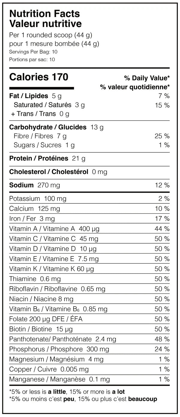Protéines végétales - Boisson tout-en-un - Frappé à la vanille - Good Protein - 2 formats