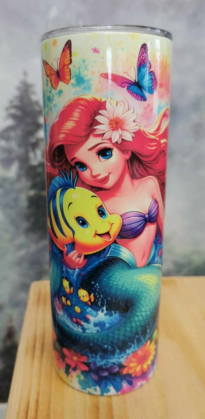 Gourde isotherme 20 Oz. - Petite Sirène