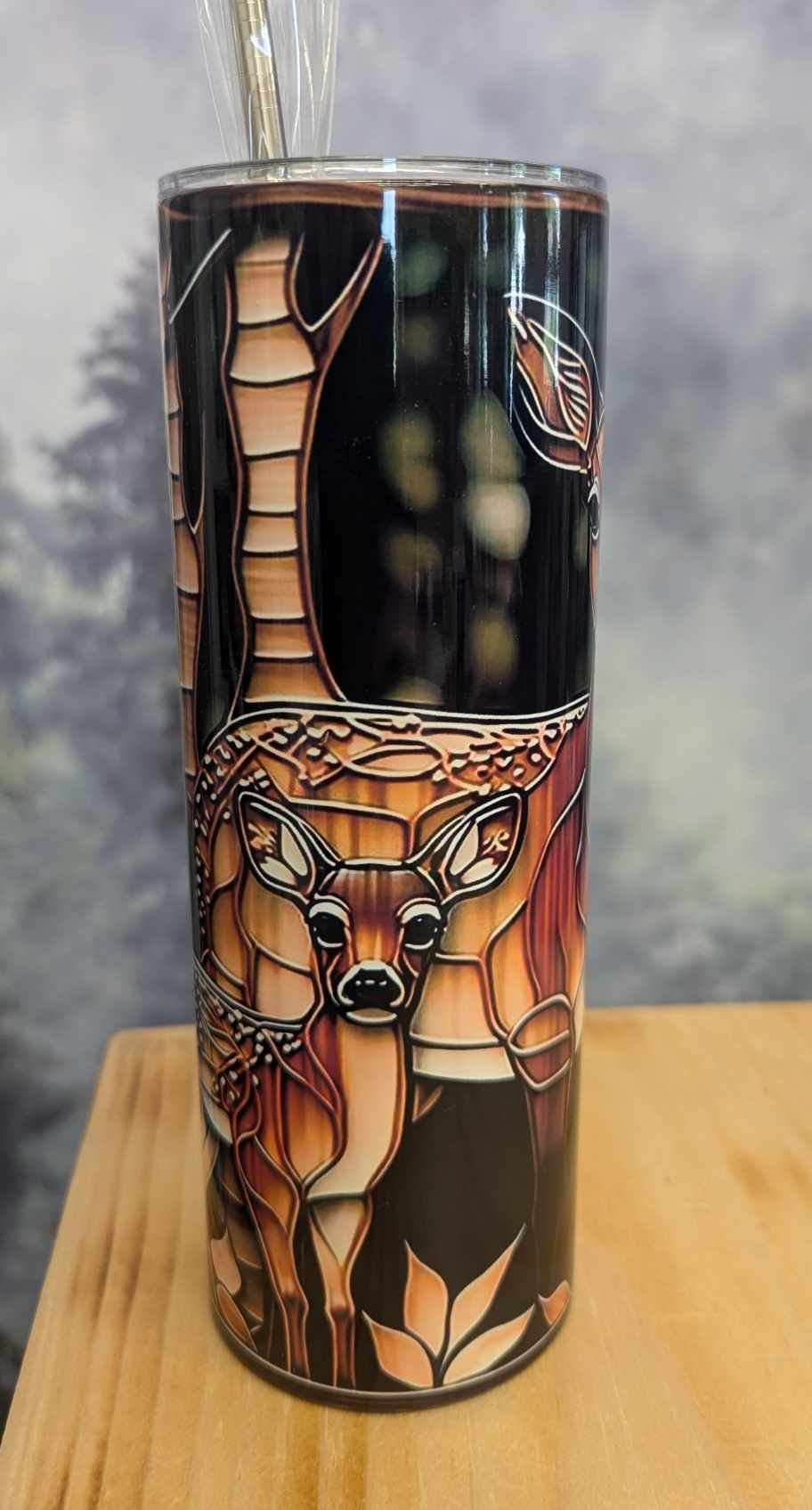 Gourde isotherme 20 oz. - Chevreuil / bambi