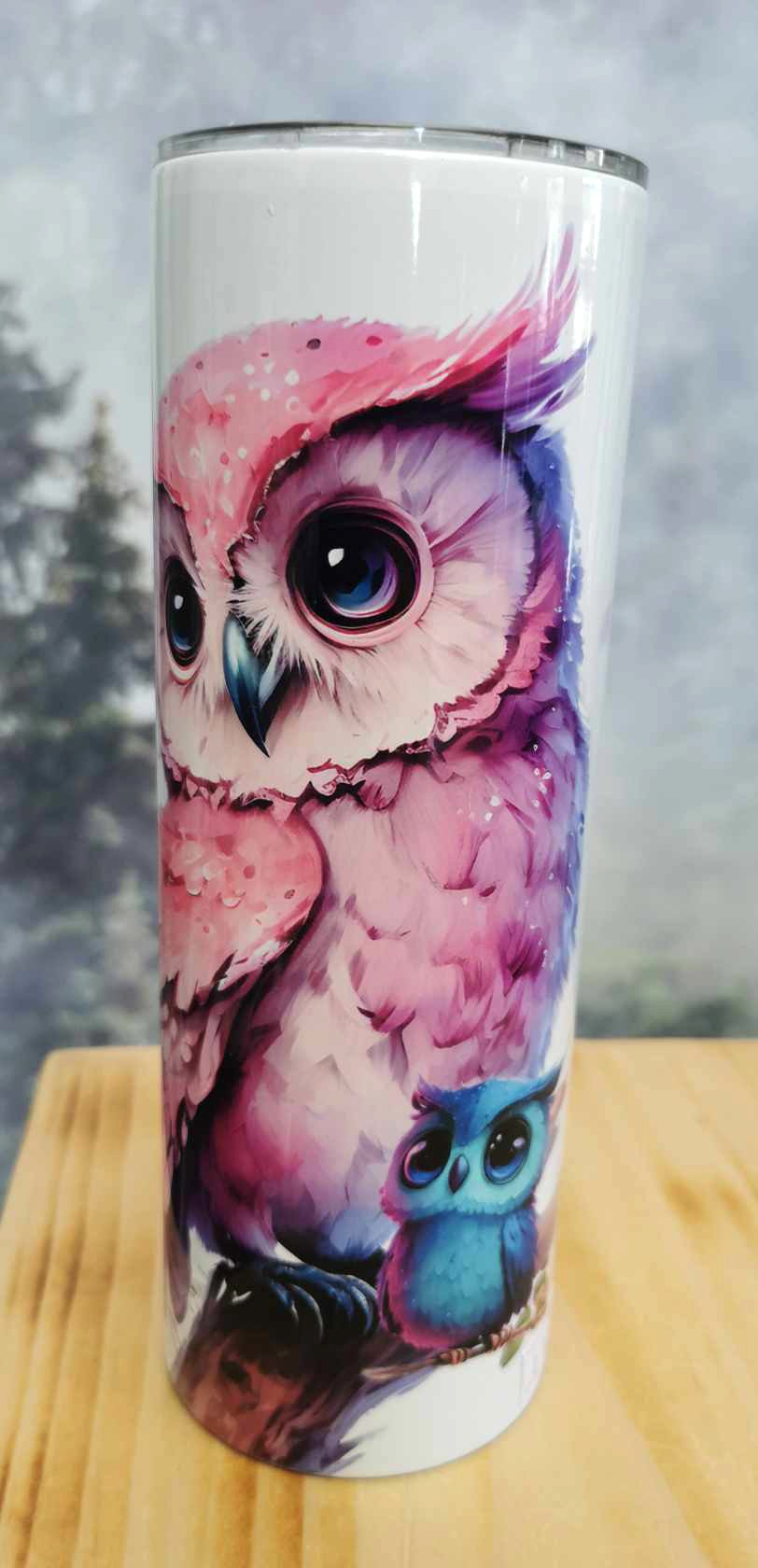 Gourde isotherme 20 oz. - Hiboux