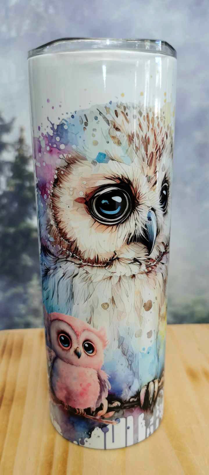 Gourde isotherme 20 oz. - Hiboux