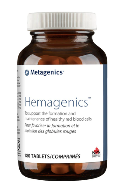 Hemagenics - Metagenics - 60 comprimés