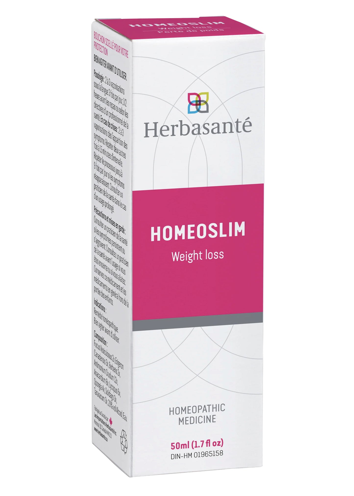 Homeoslim - Aide à la perte de poids - Herbasanté - 50ml