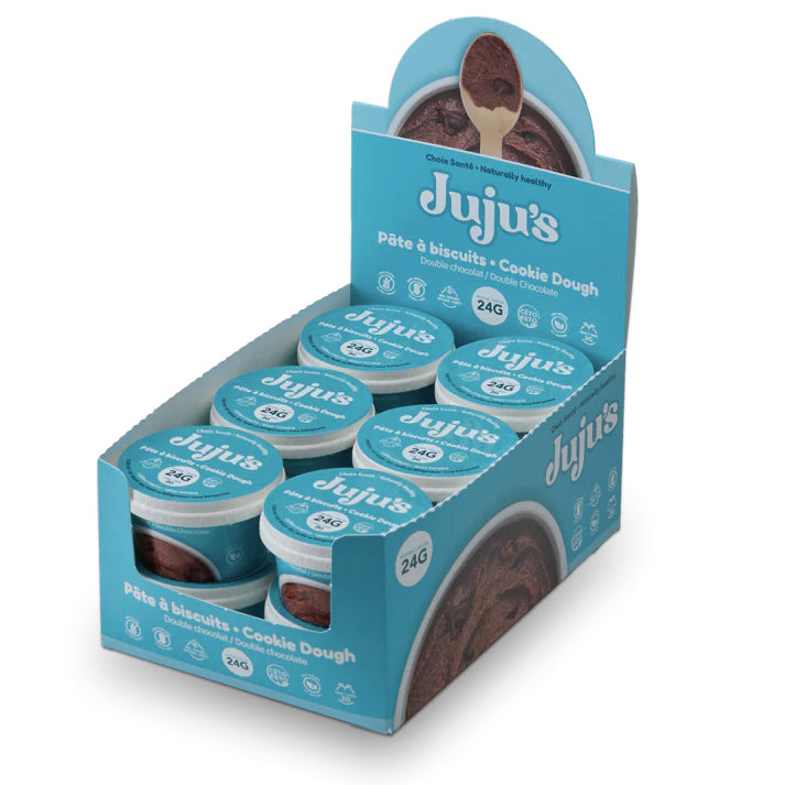 Collation protéinée (24g) - Pâte à biscuits - Double Chocolat - Juju's Donuts