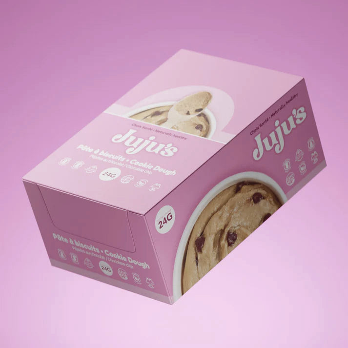 Collation protéinée - Pâte à biscuits pépites de chocolat - Juju's Donuts