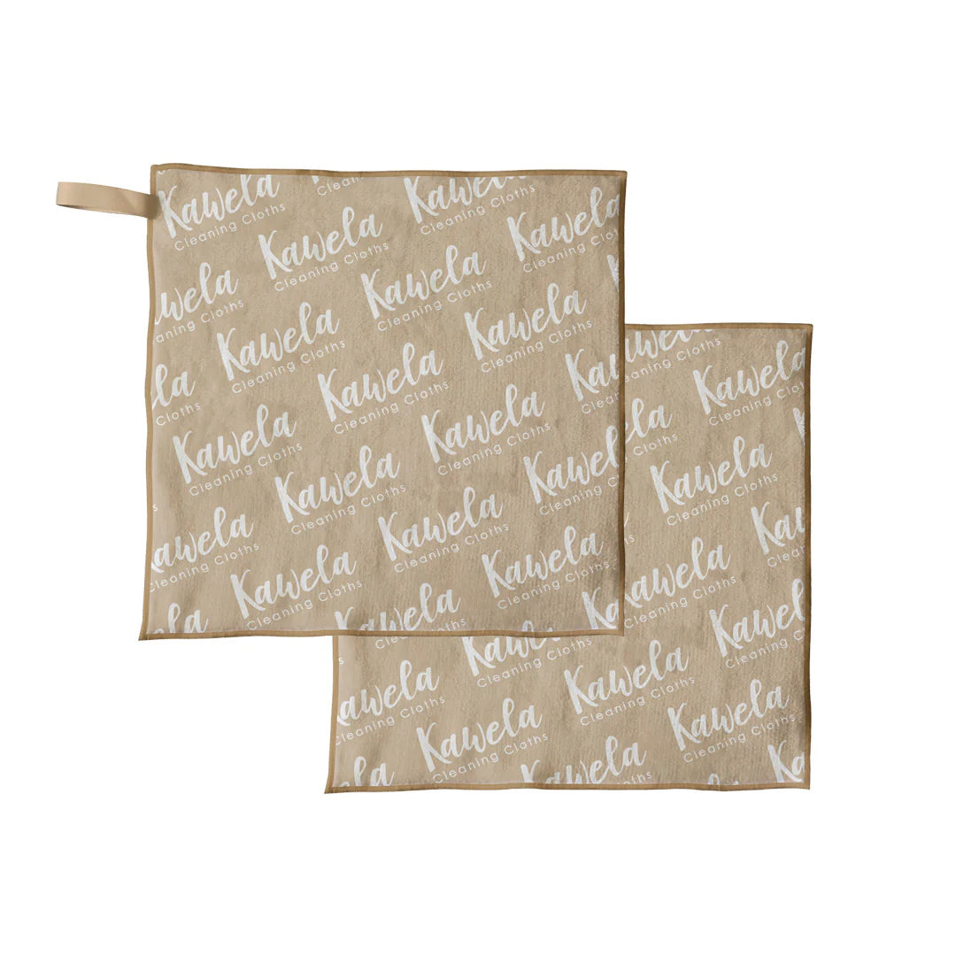Ensemble de deux linges à nettoyer en microfibre - Marseille - Kawelä