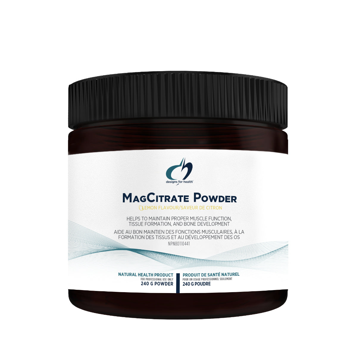 MagCitrate Powder - Designs for health - 240g